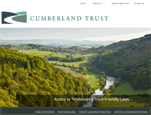 Tablet Screenshot of cumberlandtrust.com